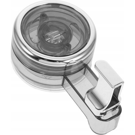 Ganci da bagno in plastica senza foratura, con ventosa di sicurezza, adatti per le pareti della doccia.