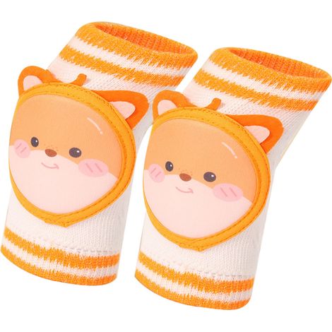 paire de genouillères pour enfants, fines et respirantes, à motifs de dessins animés, pour enfants de 0 à 4 ans (Shiba Inu). (1/5)