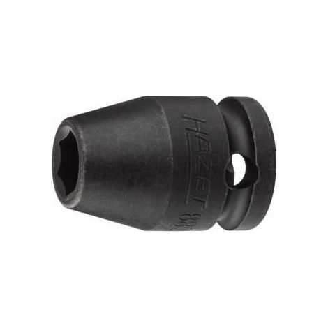 HAZET Schlag-, Maschinenschrauber-Steckschlüssel-Einsatz (6kt.) 880S-8 Vierkant hohl 10 mm (3/8 Zoll) Außen-Sechskant-Tractionsprofil 8 (1/3)