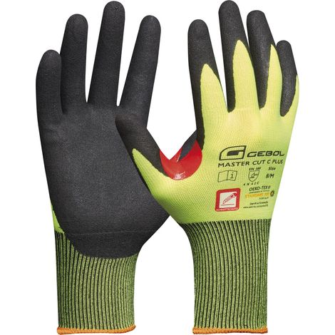 GEBOL Schutzhandschuh Master Cut C Plus Arbeitshandschuh Schnittschutz Größe 911 1 Paar (1/5)