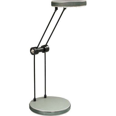 Naeve ALEKO Lampe de bureau à LED argentée (1/2)