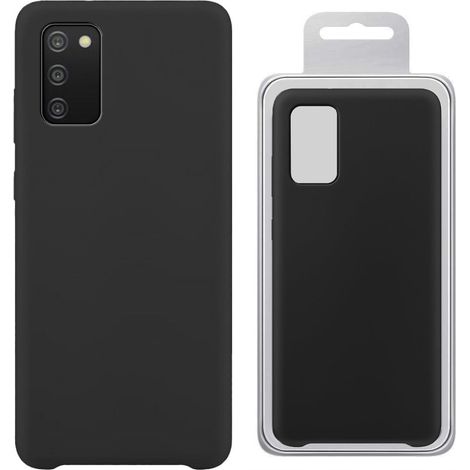 Silikonhülle, flexible Silikonhülle für Samsung Galaxy A03s, schwarz (1/5)