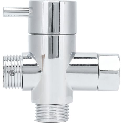 Duschschalter Typ G1/2, drei Positionen, kompatibel mit Hand- und Wandbrausen. – AquaForge