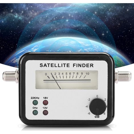 SF9504dB Tragbarer Satellitensignaldetektor mit Digitalanzeige und Stärkemessung
