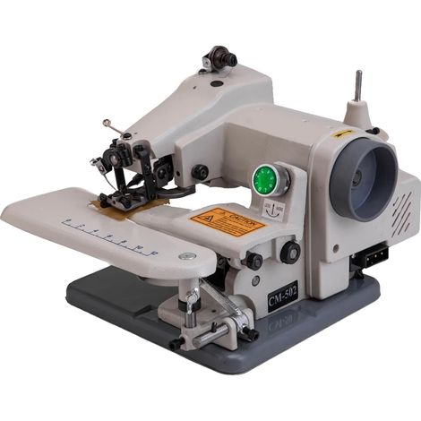 Machine à coudre à point invisible, 220 volts, jusqu'à 1200 points par minute, réglage de la longueur de point de 3 à 8 mm, levée du pied de biche de 7 mm, design portable