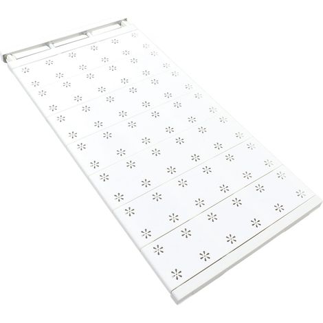 Étagères à tension réglables, gain de place, extensibles, pour placard, étagères de rangement pour chaussures, longueur de placard 73‑125cm/28,7‑49,2in (1/5)