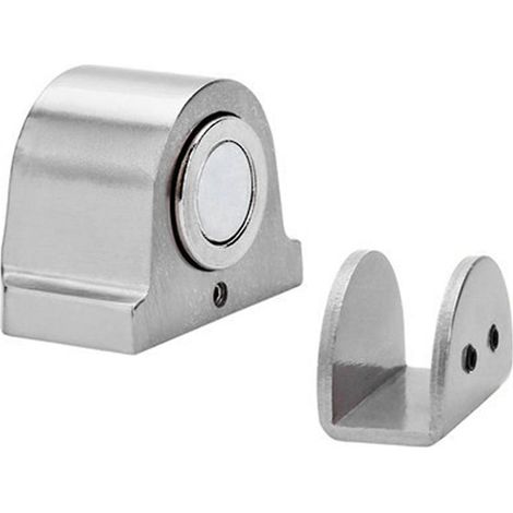 butée de porte vitrée à ventouse magnétique puissante sans trou, anti-collision, pour meubles (1/5)