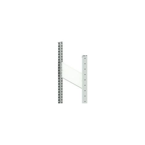 Estructura de soporte H2000xF400mm plateado, galvanizado META