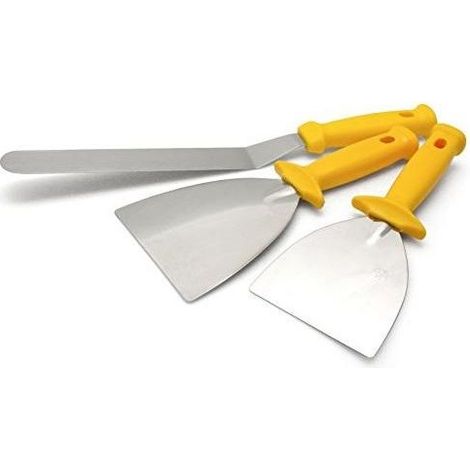 Spatola triangolo inox professionale Lilly Codroipo cm 10x24