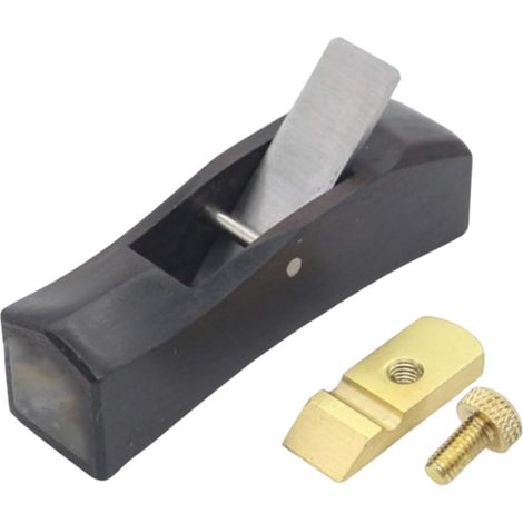 Raboteuse À Main, Mini Outil De Chanfreinage Pour Couper La Finition L'angle D'arrondi Des Bords, Main Bois Bricolage En Ébène - (1/5)