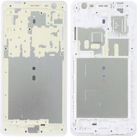 Compatible with the front frame/A-frame of the Samsung Galaxy J3 Pro LCD screen (color: white) (1/4)