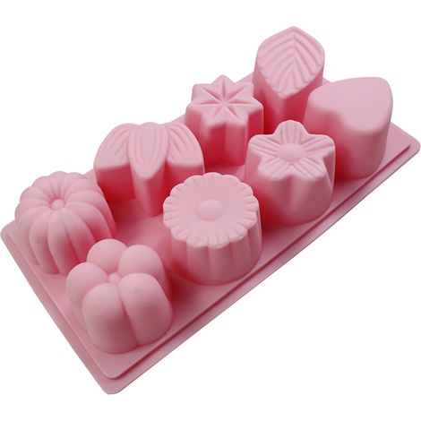 Moule en Silicone pour Pâtisserie DIY - Décoration de Gâteaux, Bougies et Savons (1/5)