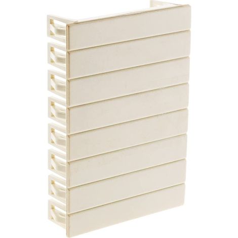 Zenitech 150034 obturateurs 8 moduli, Bianco (1/3)