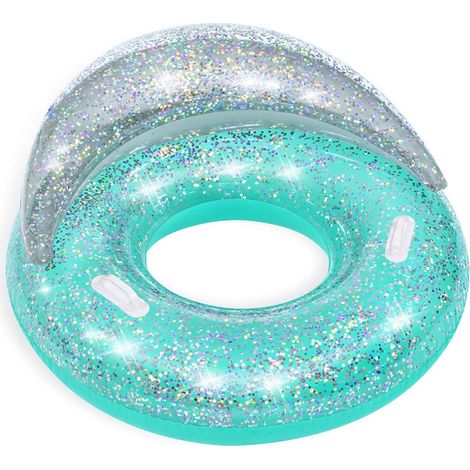 Ciambella Dream Glitter Bestway 152 cm – Ride-on scintillante adulti/kids (1/5)