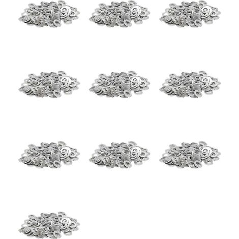 Lot de 1000 joints de bouchon de vidange d'huile, rondelles d'étanchéité, anneaux pour trou de 12 mm, compatibles Toyota, Scion et Lexus (références : 90430-12031 et 9043012031). (1/5)