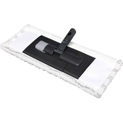 Tête de Balai Mop Microfibre "Click" 46cm Gris (1/5)