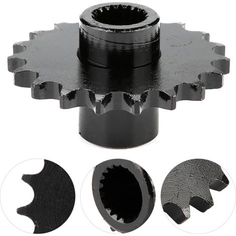 Pignon de sortie avant, résistance aux chocs, pignon de chaîne 19 dents 428, longue durée de vie, fer haute résistance pour Gy6 150cc ATV Quad Gokart