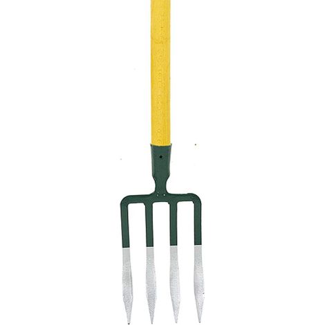 Gabel GD-029O, 4-zinkig, Grabgabel geschmiedet, mit Stiel PH
