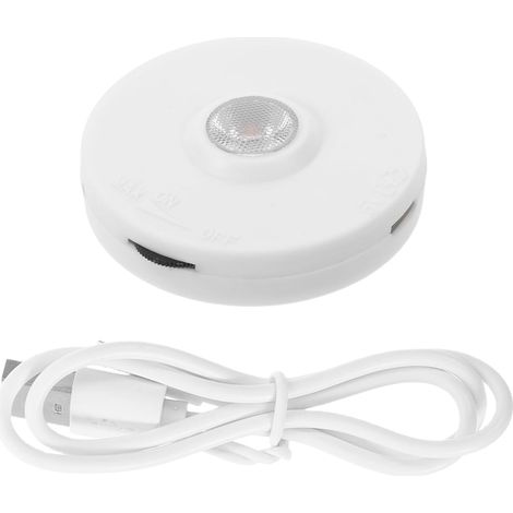 Source Lumineuse pour Microscope avec Éclairage LED Stable et Performance Solide, Plastique Blanc, Réglage de Luminosité pour Démonstrations en Classe et Éducation (1/5)