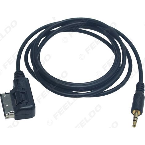 Compatible with Volkswagen and Audi AMI MDI to 3.5mm male data cables for car MP3 players and AUX audio. (1/5)