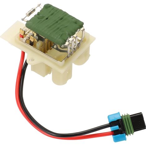 Motoforti Résistance Moteur Soufflante Hvac Pour Clio II 2000-2009 Beige, Métal Et Abs, Oe 7701057684, Contrôle Vitesse Ventilateur, Chauffage Et Climatisation, Bonne Finition Surface (1/5)