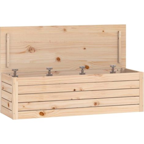 Maison Exclusive - Caja de almacenaje madera maciza de pino 109x3 (1/5)