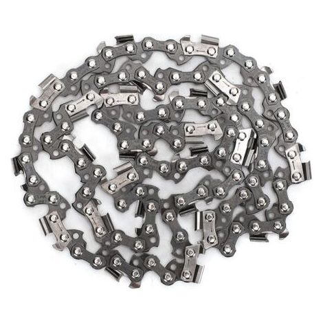 Chaîne de Tronçonneuse 3/8 Pouces 53 Maillons Compatible pour Réparation et Remplacement - Haute Qualité - (1/4)