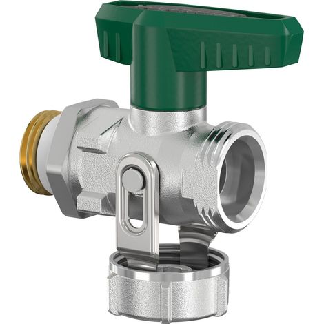 Simplex KFE Kugelhahn 1/2'' Flügelgriff Durchgang, DVGW selbstdichtend, vern. F10639 (1/3)
