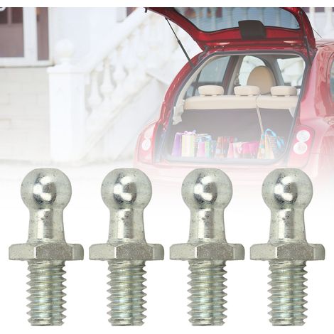 4 boulons à tête sphérique de 10 mm pour jambes de force automobiles avec visserie, filetage 5/16-18, 3/4 pouce. (1/5)