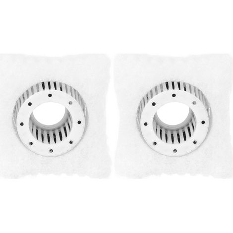 Espuma de repuesto para filtros de acuario con carbón activado – 2 piezas, 6 x 6 x 4 cm (1/5)