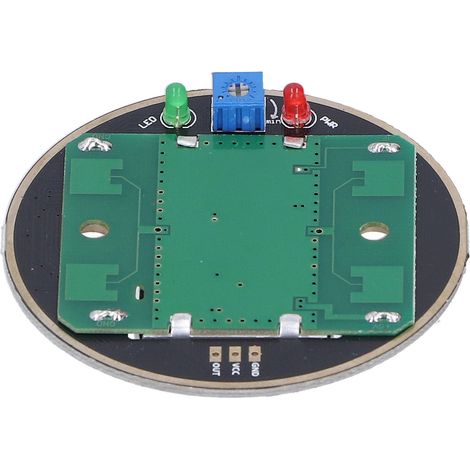 Module radar à induction micro-ondes sans fil HB100, capteur de mouvement 10,525 GHz, portée 2-16 m (1/5)