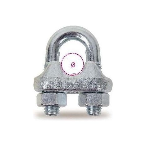 MORSETTO A CAVALLOTTO ZINCATO MM 6 MAURER (99609)