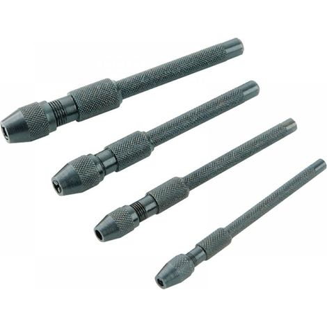 Faithfull APV0144 Pin Vice Set 4 Piece FAIPINVICES4