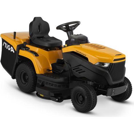 STIGA 598 W Estate Special Trattorino Tagliaerba, 530 cc, 98 cm – Sacco 240 L, Kit Mulching – Prati fino a 5.500 m²