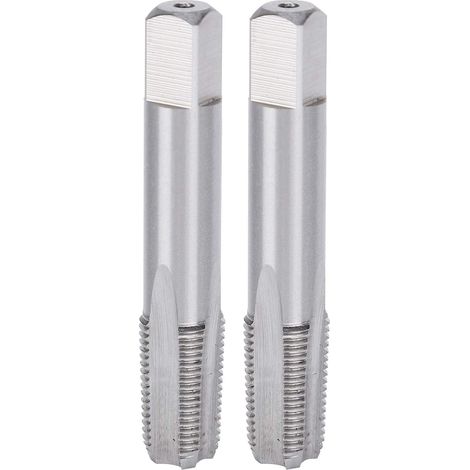 Taraud tube 1/8" HSS 4 goujures, pour plomberie et réparation (1/5)