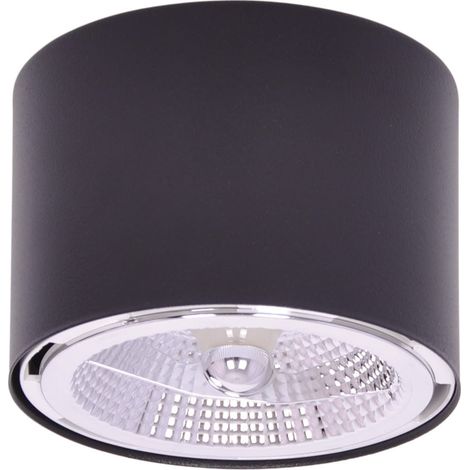 Faretto soffitto nero cilindro Kaja HORN K-5132 AR111 (1/3)