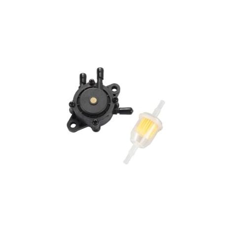Kit de Pompe à Carburant avec Filtre, Pompe à Carburant pour Kohler 17 HP-25 HP Briggs and Stratton John Deere Honda Yamaha Petit Moteur Tondeuse à Gazon Tracteur (1/5)