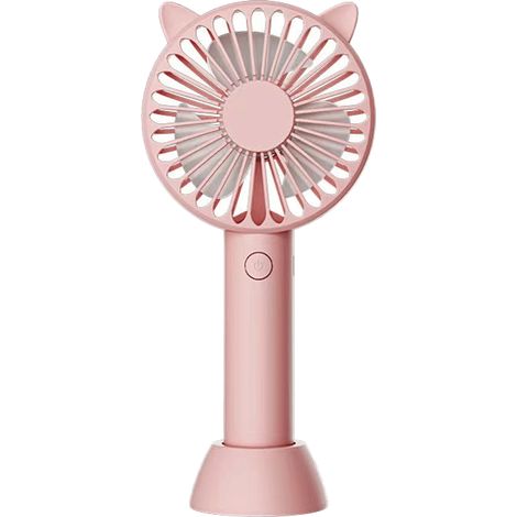 Ventilateur portable – Batterie 3600 mAh – Rechargeable par USB – Idéal pour l'extérieur, le bureau et les voyages – 1 pièce (1/5)