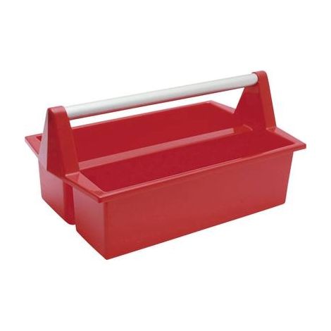 Alutec Magnus Tray caja de herramientas roja robusta