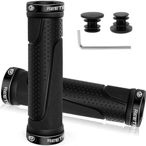 Ergonomische Fahrradgriffe mit Doppelverriegelung für 22,2 mm Lenker (1/5)
