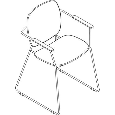 HEWI 950.51.31160 Fauteuil de salle de bains, H:856 mm, L:545 mm (1/2)