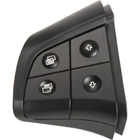 YMYNY Steering Wheel Control Buttons Replacement for Mercedes Benz W164 W245 W251 GL350 ML350 R280 B180 B200 B300 ML GL BR-Class (Black Left 4 Buttons) (1/4)
