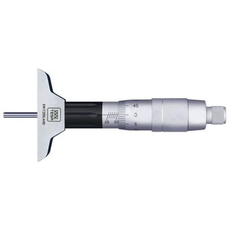 Jauge de profondeur Isomaster0-75mm 50x15mm TESA (1/5)