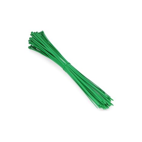 Colliers Serrage Vert 380mm Fixation Rapide Et Robuste En Nylon Vert - Edm (1/3)
