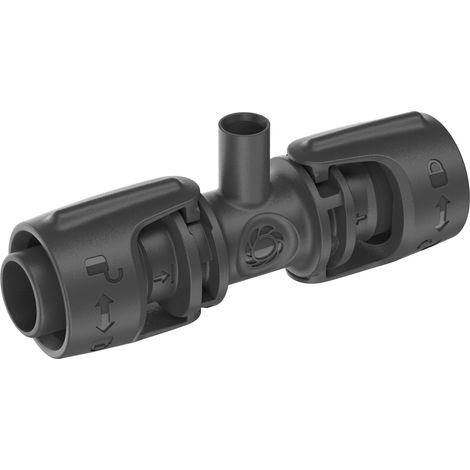 T-Verbindungsstück für 13 mm (1/2") Mikrosprinkler - Schnell & Einfach - Karton mit 4 Stück GARDENA