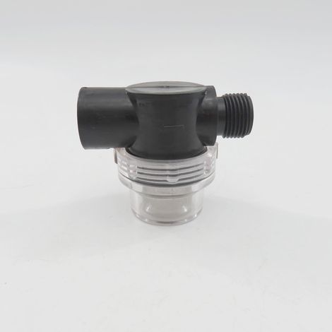 1-inch (40 mm) inline filter with transparent polycarbonate cup, explosion-proof filter, accessories for irrigation water filter and tap (1/5)