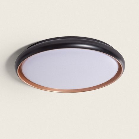 LED Deckenleuchte 36W Rund Ø510 mm CCT Wählbar Rayan Schwarz