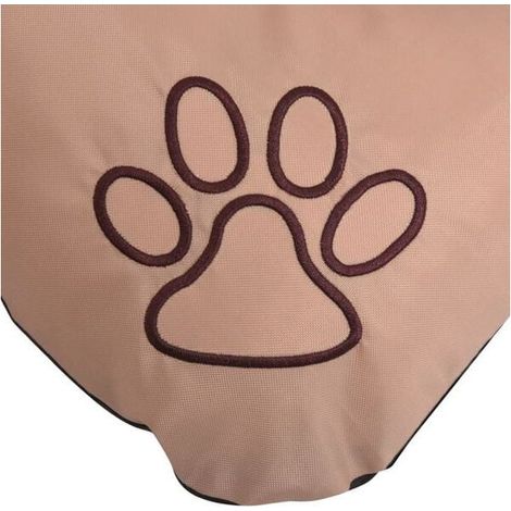 Matelas pour chien, taille L, beige (1/5)