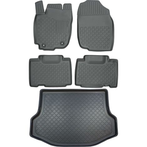 ARISTAR 193372G Baule + Tappetini ARISTAR 603372 - Toyota Rav4 IV SUV dal 03.2013 al 12.2018, TL lato conducente - INSTALLATI