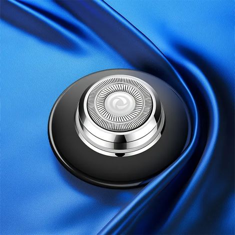 Rasoir electrique mini portable en forme de soucoupe volante pour homme tondeuse de voyage compacte et rechargeable pratique